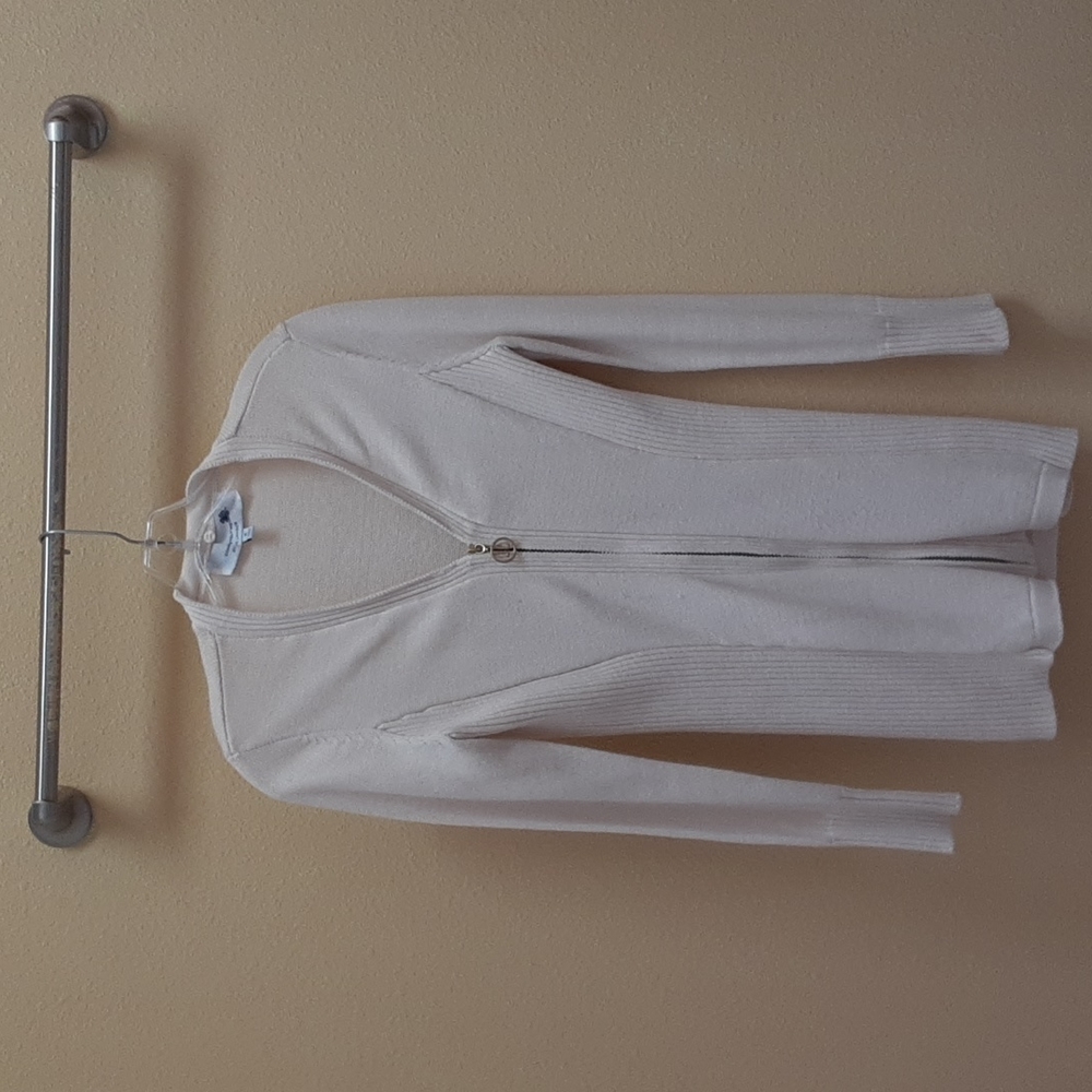 Ivory cardigan sweater